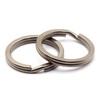 TUNUKE Ti Titanium Ring, Keychain, Key Ring, Key Hook, Carabiner,