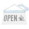ADV PRO J799 B Open Coffee Cup Shop Cafe Tea