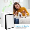 Breabetter 2-Pack H05 Replacement Filter Compatible with HIMOX H05 Purifier