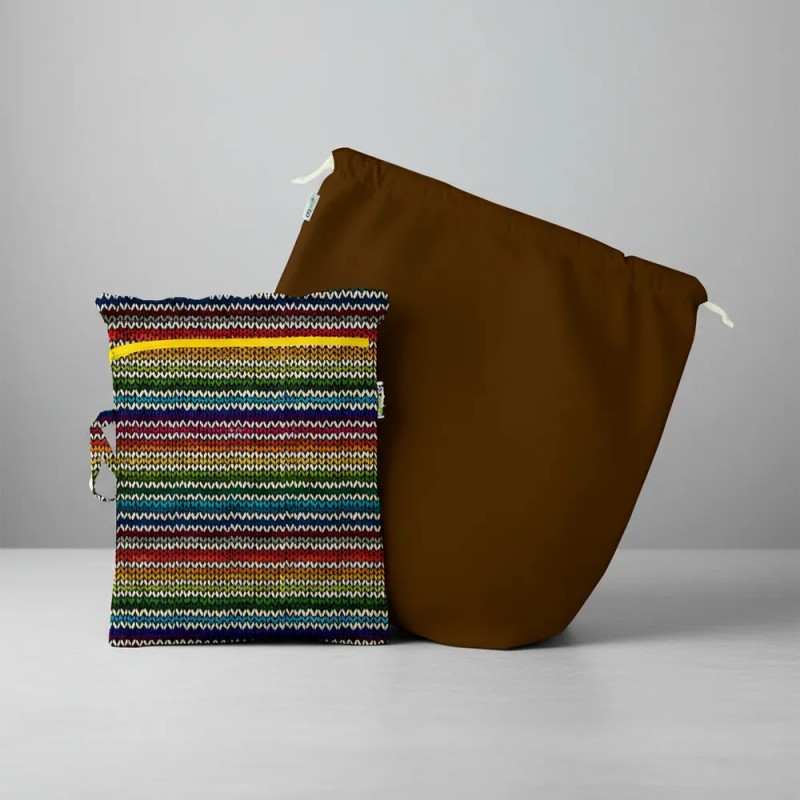 Ecopipo Wetbag Grande Y Chica 2 Bolsas.