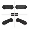HDBUBALUS Black Fuel Tank Bra Protector Shield For Harley Electra