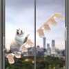 Cat Window Steps, Cat Window Ladder with 8 Steps, Cat