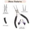 3 Pcs Jewelry Pliers Jewelry Making Tools Ring Opener Flat