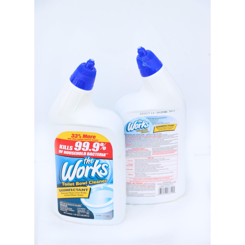 Home Care 655257427560 2-Pack Lab The Works Toilet Bowl Cleaner,