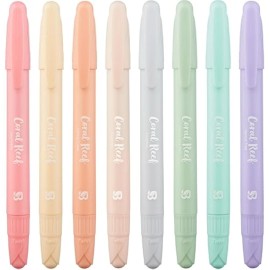 Blieve  Gel Highlighters, No Bleed, Cute Bible Journaling School Supplies, 8 Pac