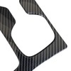 ruihe Carbon Fiber Pattern Car Gear Shift Knob Console Panel