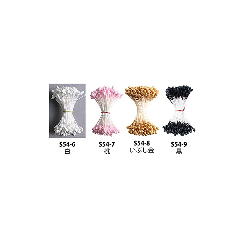 Nippon Chuko Nippon Chuko Flower Core for Knob Crafting, Black,
