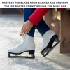 DELAESI Blade Protectors Ice Skates Adjustable Ice Skate Protector with