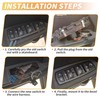 A ABSOPRO Front Left Driver Side Window Regulator Electric Switch