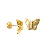 Arranview Jewellery Butterfly Stud Earring - 9ct Gold