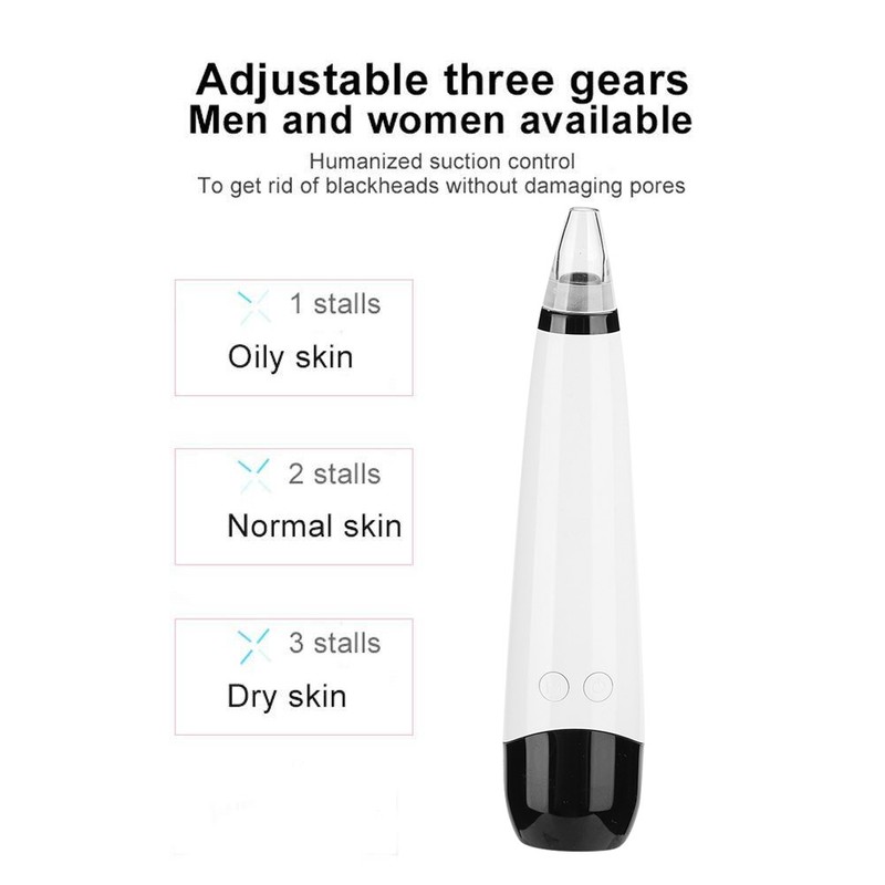Electric Blackhead Removal Machine Vacuum Suction Oil Control Pore Cleaner