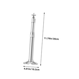 TEHAUX 1set Telescopic Projector Ceiling Mount Bracket Holder for Projectors Cameras Sturdy Aluminum Alloy Design for Home Theater Office Use