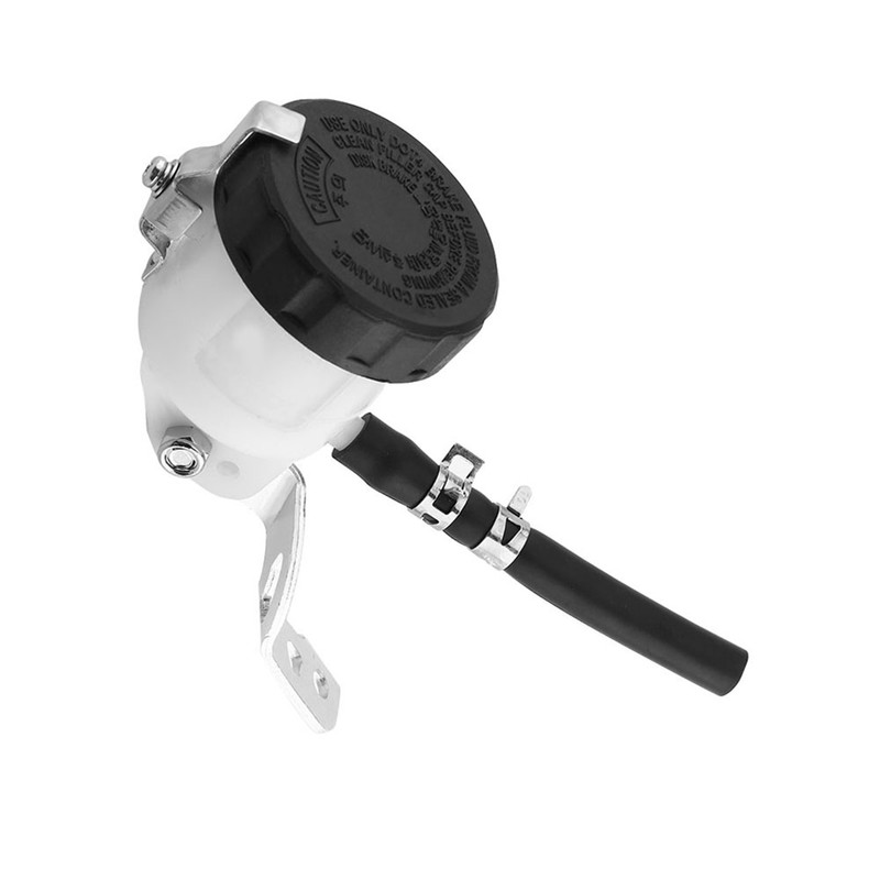Brake Master Cylinder Oil Reservoir Fluid Bottle w/ Bracket for