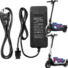 RXQMXG AC Adapter for NIU Kqi3 / Kqi3 Pro Electric Scooter