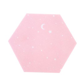 Operitacx Hexagon Felt Wall Board Sticker DIY Decorative Memo Board for Photos Notes and Memos Soft Felt Material for Home and Classroom Decor
