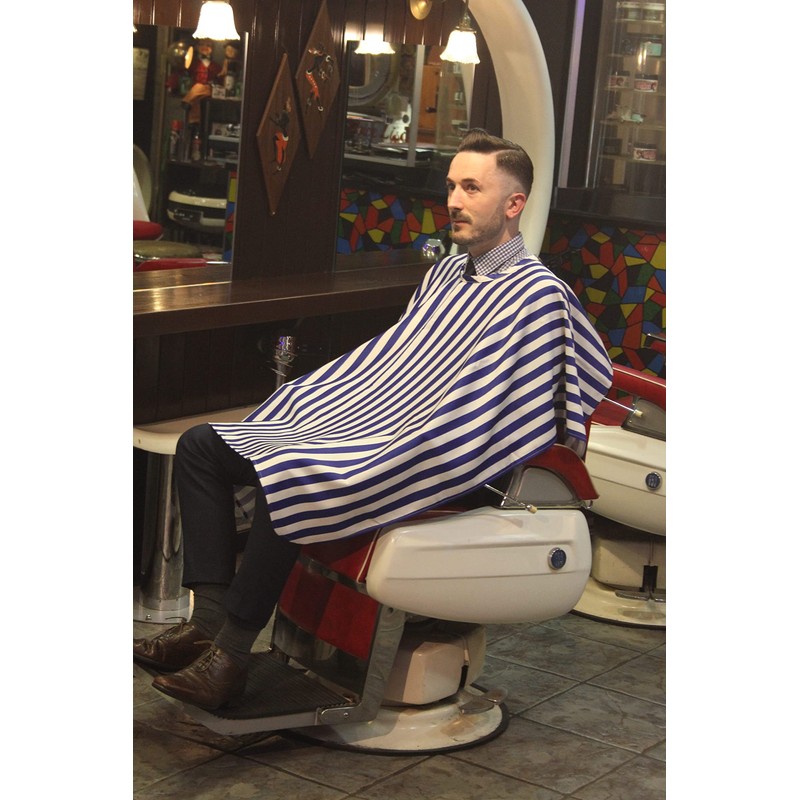 ROYAL KNIGHT TOKYO SHAVING CLOTH GRIMSTEADS BARBER (Gray) (Navy)