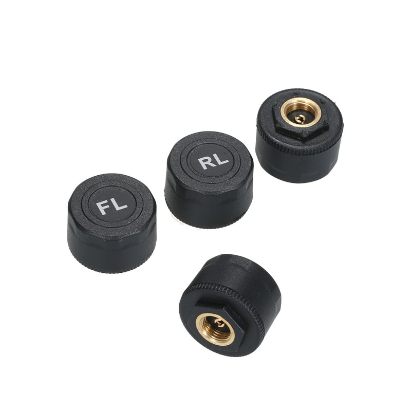 Solar Wireless Car Tire Pressure Monitoring System with 4 External