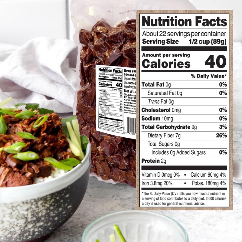 Edward & Sons Organic Young Jackfruit - Jackfruit Organic, Vegan