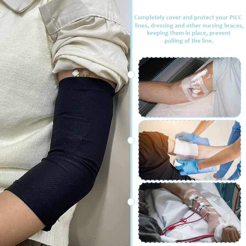 CHOYTONG Cubierta de línea PICC para protección de manga fundida