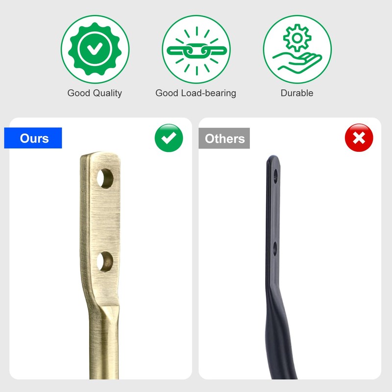 Curtain Holdbacks, 2pcs Curtains Holder Wall Mounted Drapery Tiebacks Retro