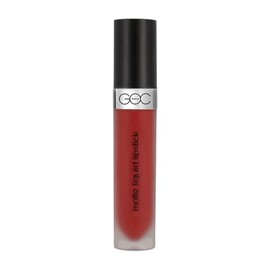 GOC, Labial liquido matte, Matte Liquid Lipstick, Resistente al agua, Larga Duración, No Reseca los labios ni cuartea, Sin manchas, Color Firery Red, GMLC06
