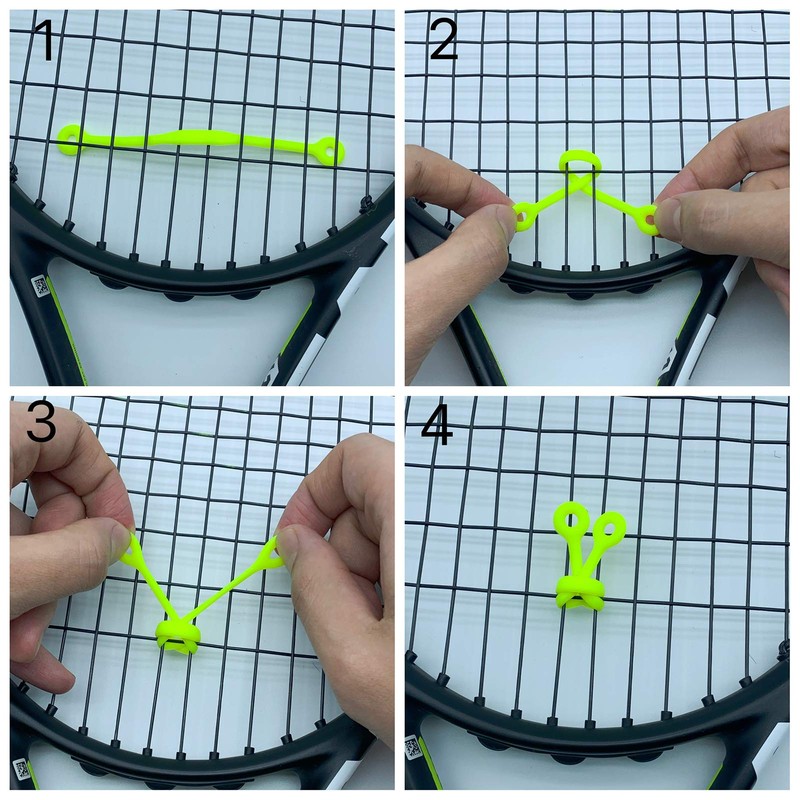 Tannius Tennis Racket Vibration Dampener, Racket String Shock Absorber, Great