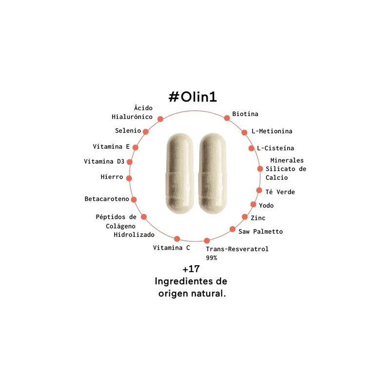 Olin Labs Suplemento Alimenticio Capilar