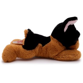 Toyland® 25cm (10") Hugo The French Bulldog Soft Toy - Lying Down Plush Dog - Suitable From Birth