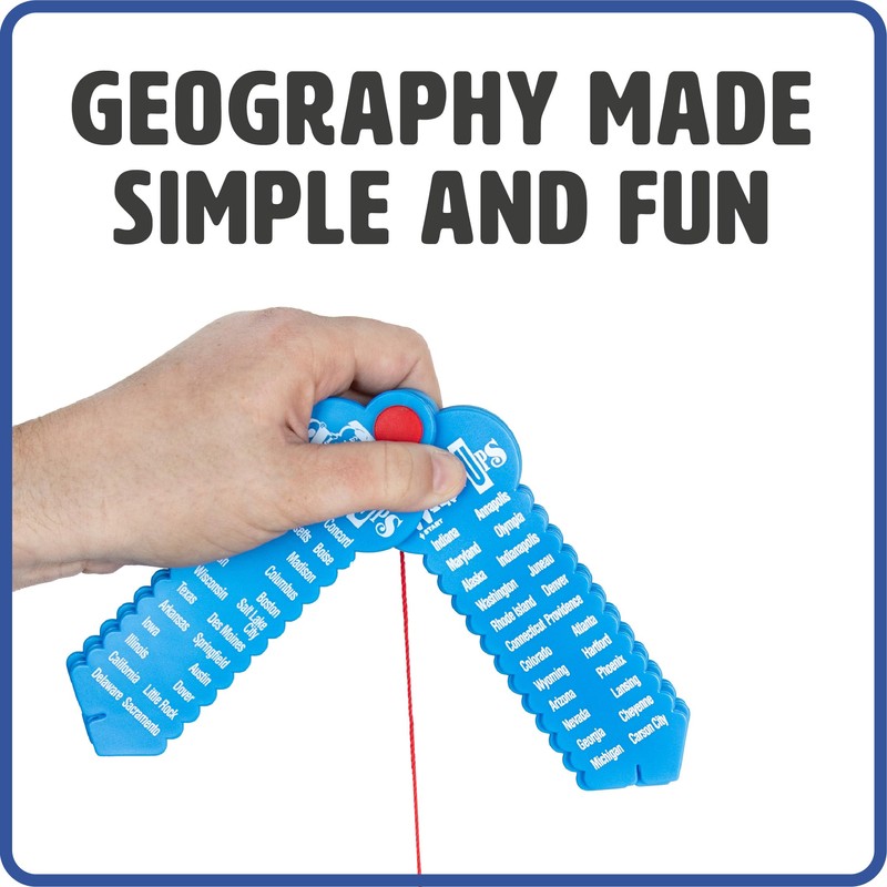 Learning Wrap-Ups States & Capitals - US Geography Keys Tool