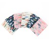 HOULIFE Women Cotton Handkerchief Ladies Floral Printing Hankies 100% 42S