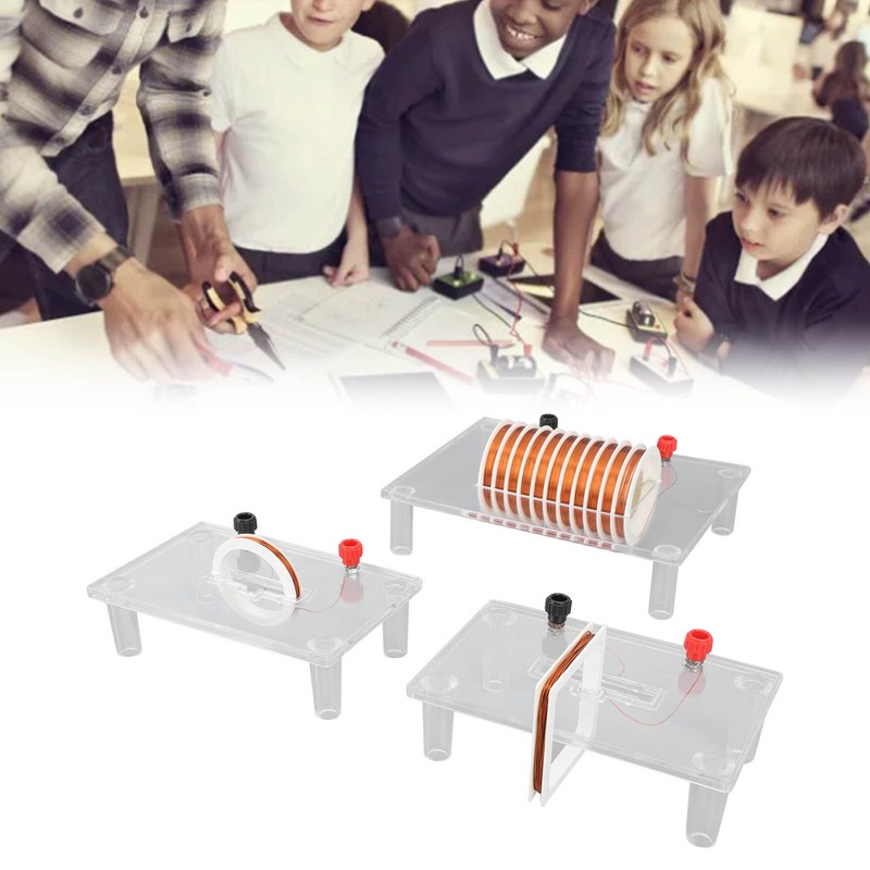 Current Magnetic Field Demonstrator Solenoid Coil Distribution Equipment Physics Teaching