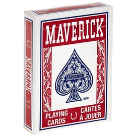 Maverick Standard Index Playing Cards, 1 CT (Colors May Vary)