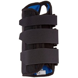RolyanFit 8" Extra-Large Wrist Brace, Left Handed, Ergonomic Stabilizer Splint for Wrist Injures, Carpal Tunnel, Tendonitis, Breathable Recovery Aid for Prolonged Wear and Use