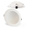 Luna Isoled LED Downlight 18 W White providing diffused light,