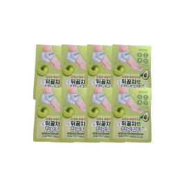 Sopris Heel only intensive peeling mask pack, 1 pack, 8 pieces, 18g / 소프리스 발 뒤꿈치만 집중필링 마스크 팩, 1개입, 8개, 18g
