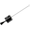 TRUSCO TBTT1J Laboratory Brush for Test Tubes, Black Pig Bristle,