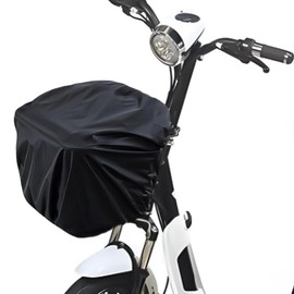 YIBOOOM Bicycle Basket Cover, Front Basket Cover, Waterproof Fabric, Easy Installation, Multi-purpose, Large Capacity, Basket Rain Cover, Rain, Bicycle, Front and Rear Use, For Tricycles