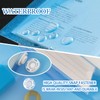 LOCCY 8 Pack Plastic Wallets A4 Folders for Paperwork, 8