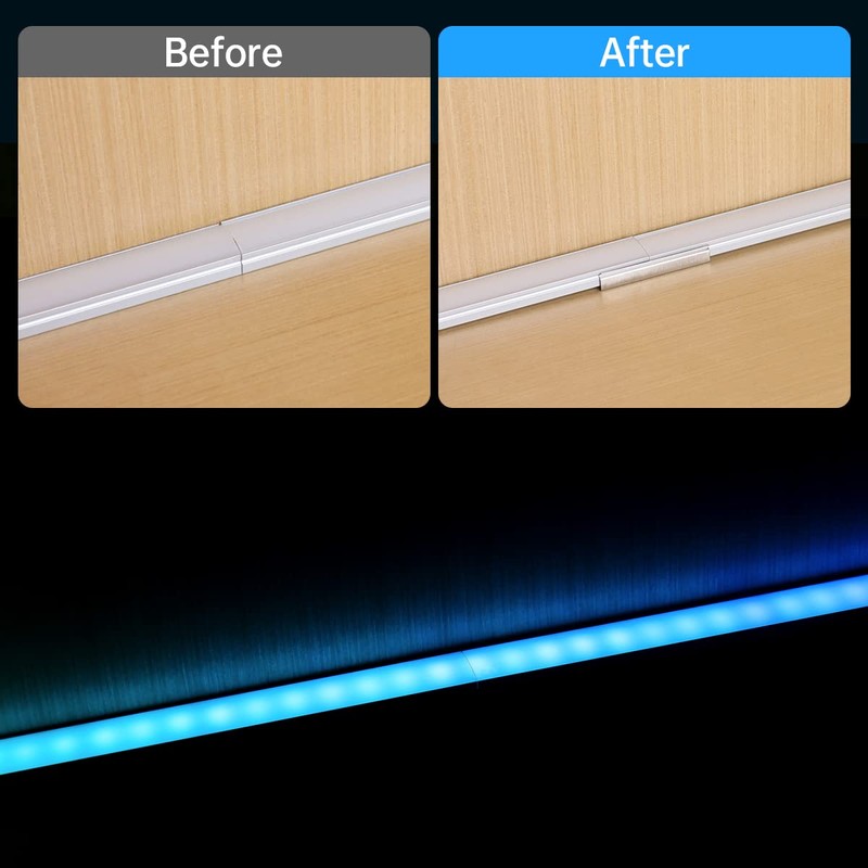 Muzata 10Pack Extension Connector for LED Channel fit Muzata U1SW