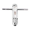 Omninmo Adjustable Ratchet Tap Wrench T-Handle, for Metric M5-M12 Taps,