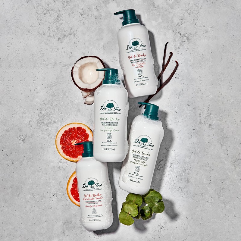 Dr. Tree DermoProtective Shower Gel for Frequent Use, Suitable for