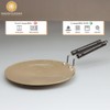 SWADESHI BLESSINGS Exclusive Range Brass Tawa/Teflon-Free/Naturally Non-Stick Brass Utensils with