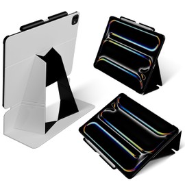 MOFT Folio Case iPad Air 11 Inch Case (M3/M2-2025/2024), iPad Air 5th Generation 2022/4th Gen 2020 10.9 Inch with Detachable Pencil Holder, Multi-Angle Viewing, Auto Sleep/Wake, Misty Cove