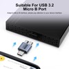 Seminer Micro B to USB C Adapter (2 Pack), Micro