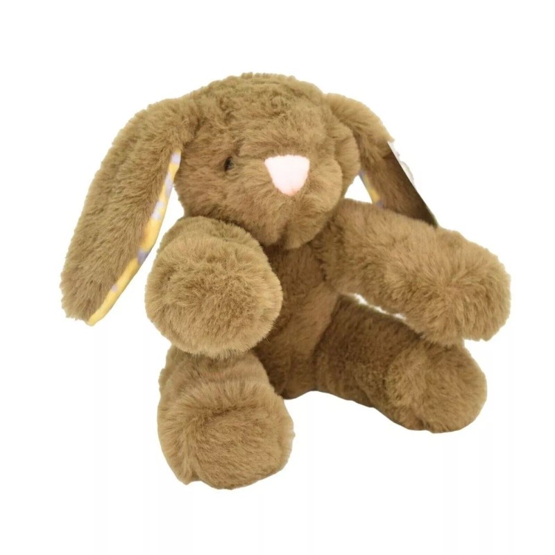 Animal Adventure Plush Stuffed Animal Brown Bunny Rabbit Butterflies Raina