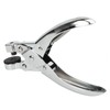Hole Punch Plier Zinc Alloy Sliver Handheld Paper Puncher Tool