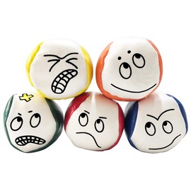 NABESHI Beanbag, Juggling Balls, Set of 5, Bean Bag, Funny, Funny, Toy, Street Performer, Beginners, Children