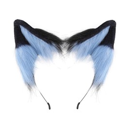 TQUXNGA Cosplay-Katzenohr-Stirnband, Damen, Studenten, Karneval, Anime-Charakter, Haarband, Katzenohren, Plüsch, Weihnachts-Haarreifen