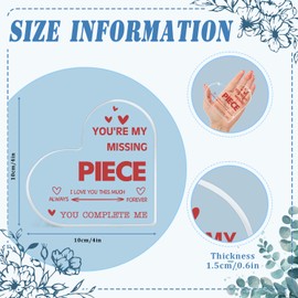 I Love You Gifts for Her, Him, Romantic Couples Gifts for Couples, Long Distance Relationship Gifts, Christmas Birthday Valentine's Day Gifts for Girlfriends Boyfriend Husband Wife