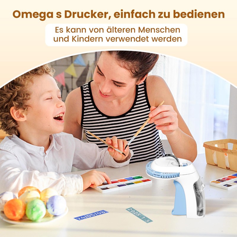 VolenGo Omega S Embossing Device / Embossing Label Maker /